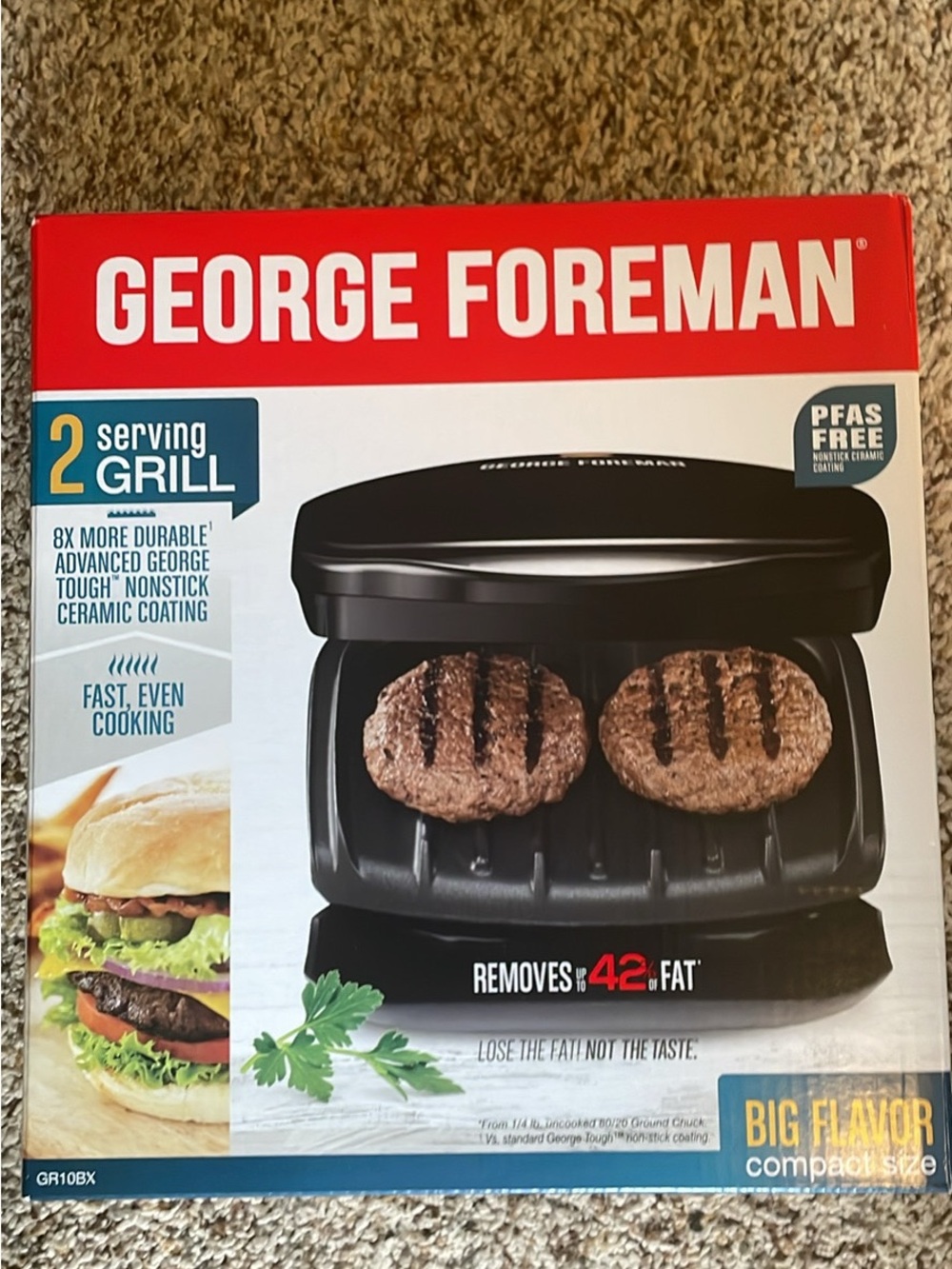 George Foreman grill for two